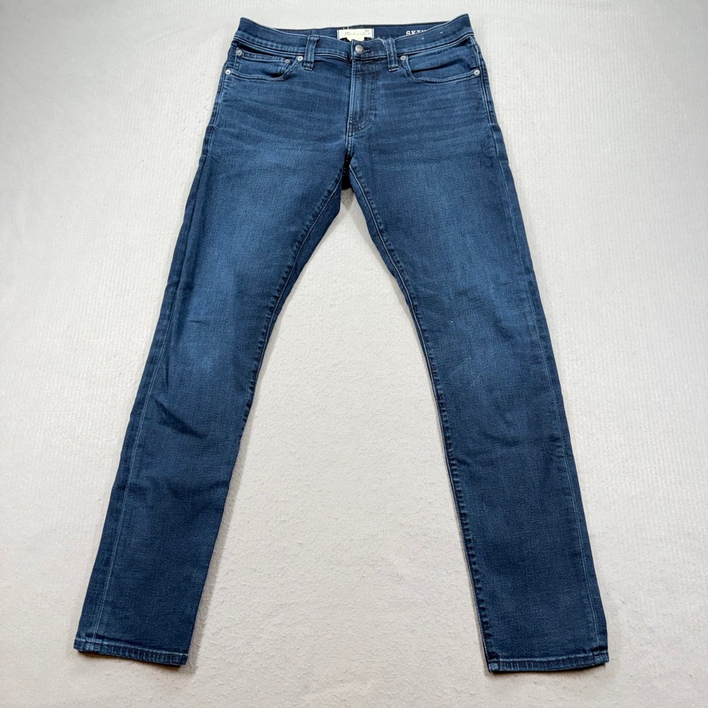 Madewell Skinny Jeans Mens 32x34 Dark Wash Denim Pants